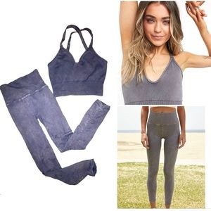 NEW Free People Movement Good Karma Top & Leggings Set